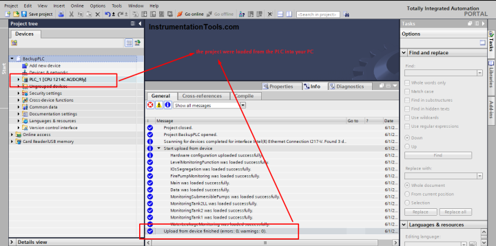 How to Take Program Backup from Physical PLC? - Siemens PLC