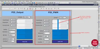 HMI Simulation for PID Controller