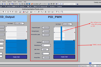 HMI Simulation for PID Controller
