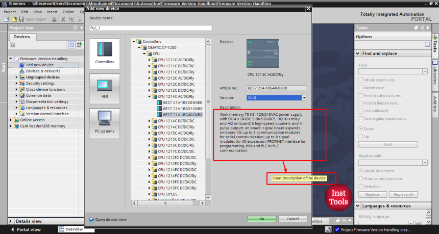 How to Update the Firmware Version of your PLC