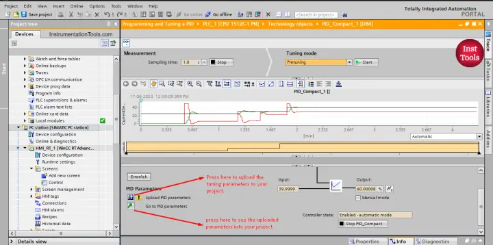 Programming and Tuning PID Controller in PLC