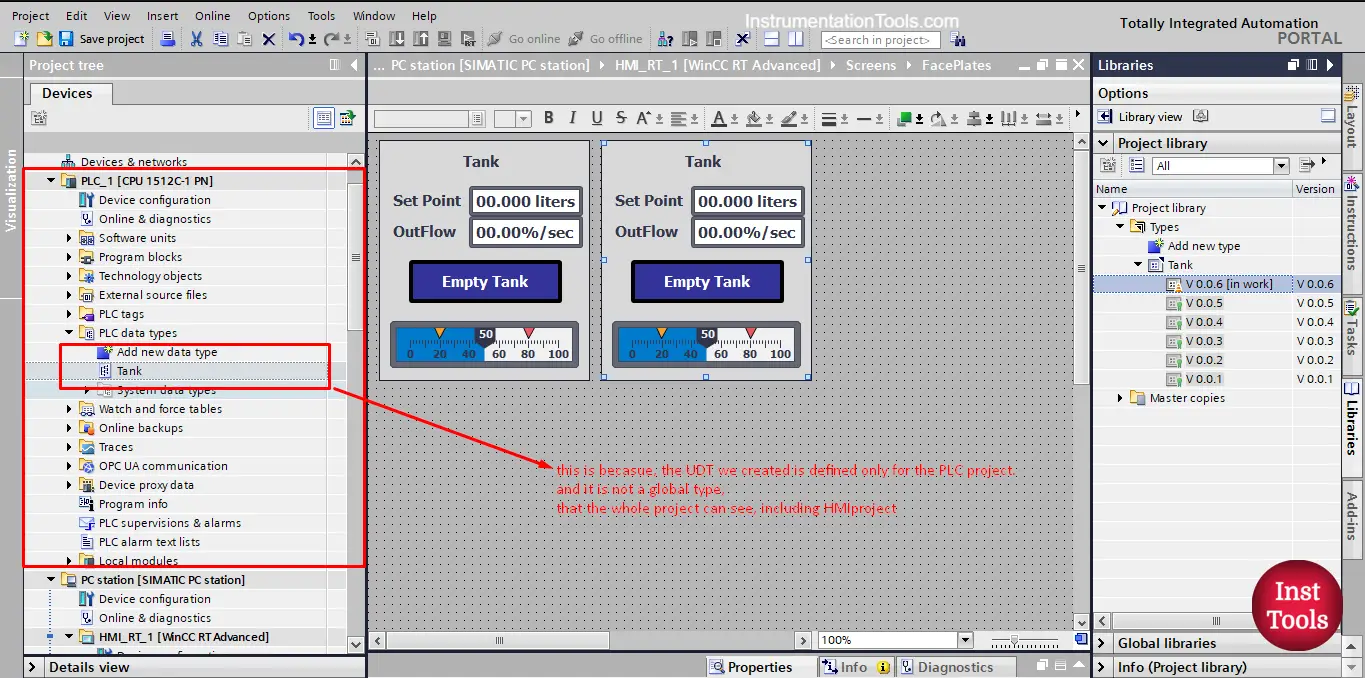 HMI Siemens Tia Portal