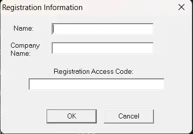 Modscan Software Registration