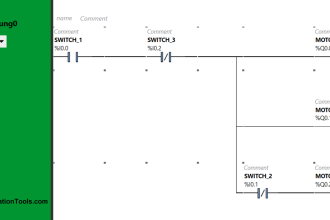 PLC Programming Example on Multi-Motor Control for Beginners