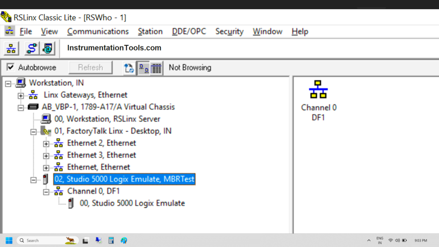 What is RS Linx - Types of Softwares in Rockwell Automation