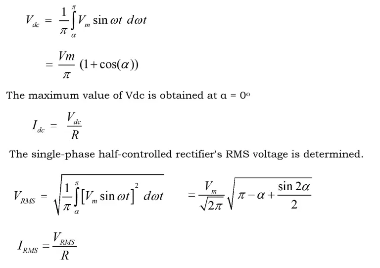 Power Electronics - Full-wave Rectifier With R and RL Load