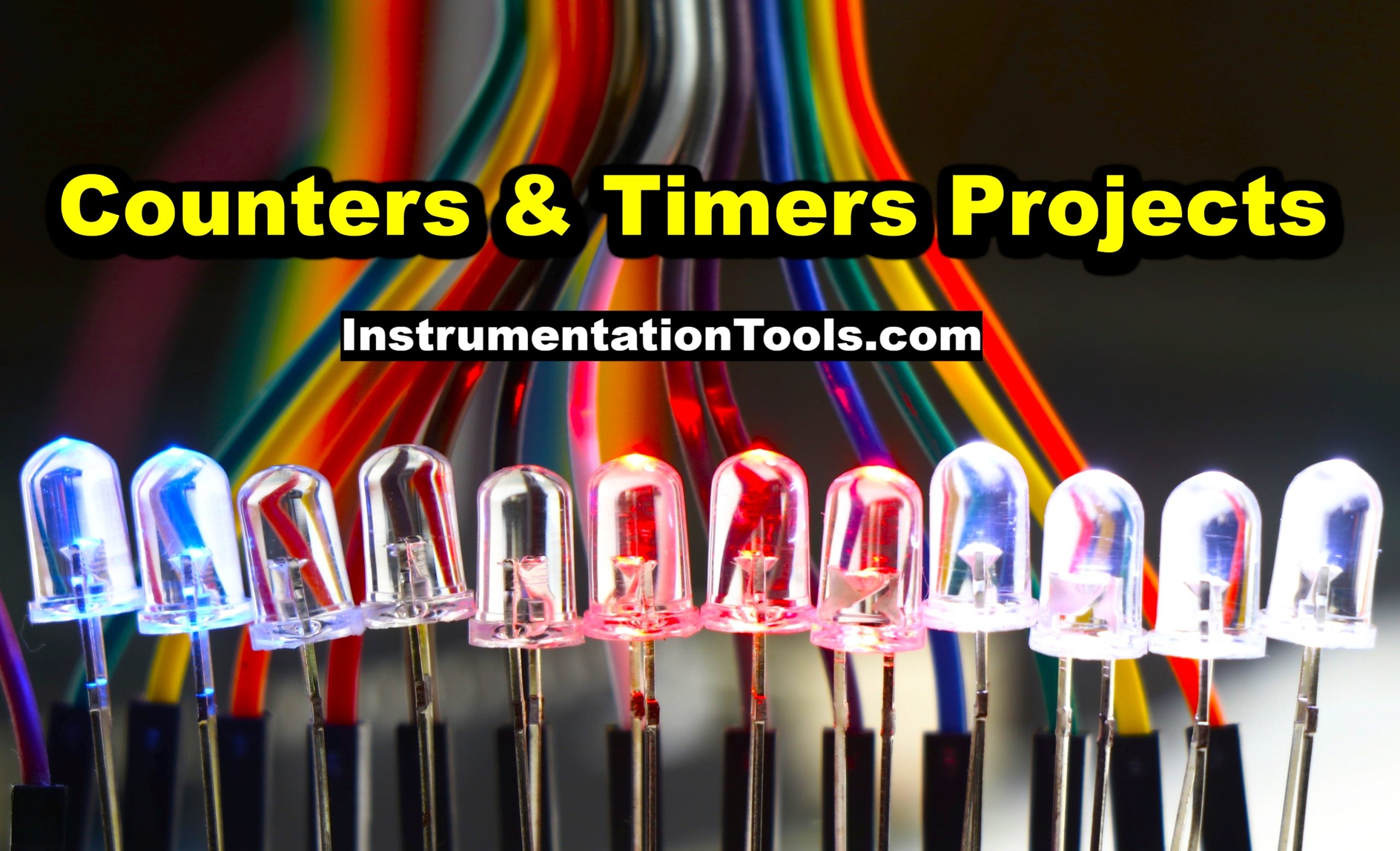 Counters and Timers Projects Using Analog Electronic Devices