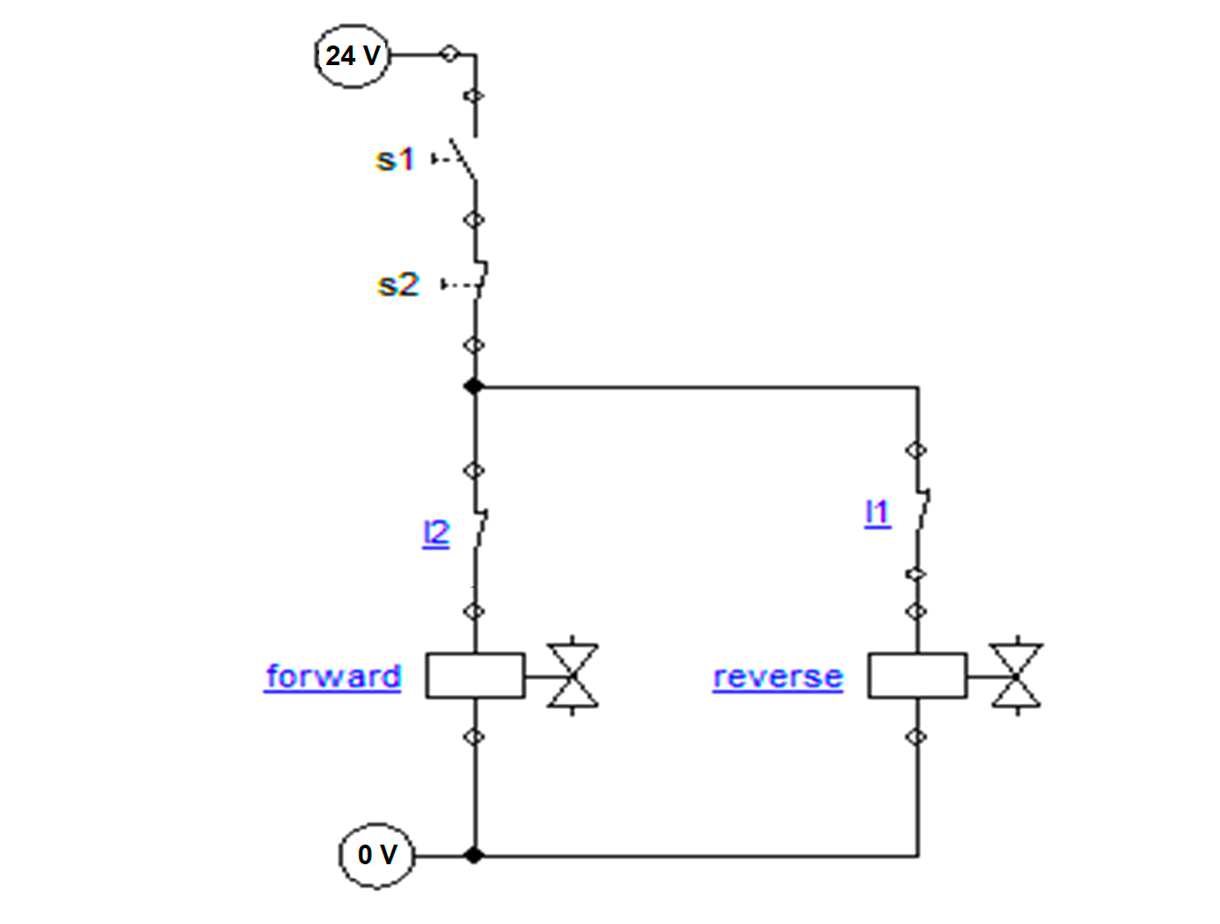 Hydraulic Shaper Machine Electrical Circuit