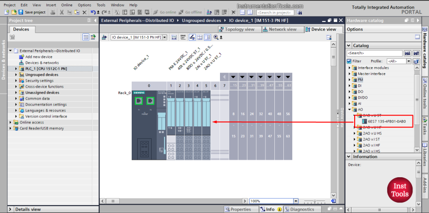 Distributed IO for Siemens PLC