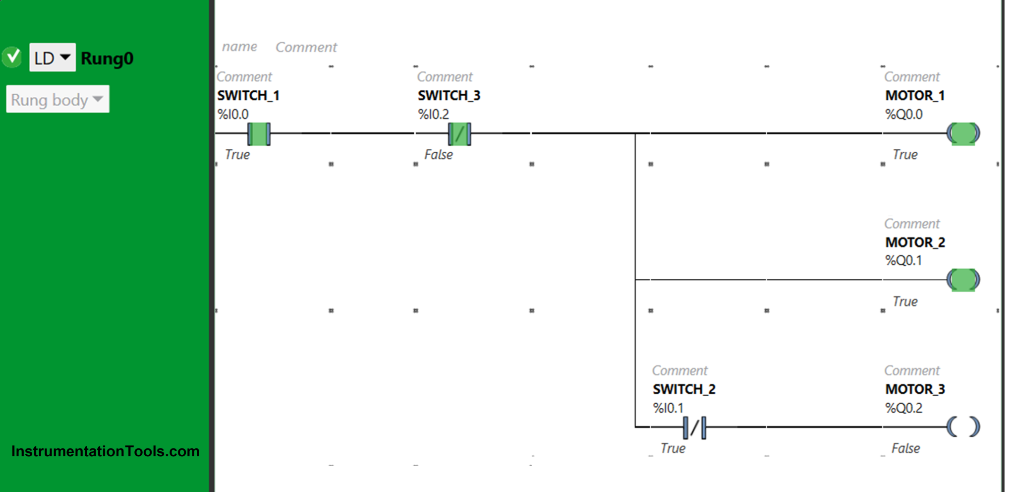 PLC Programming Example on Multi-Motor Control for Beginners