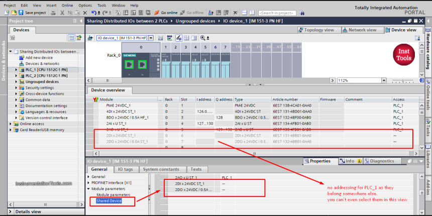 Sharing data between two PLC systems