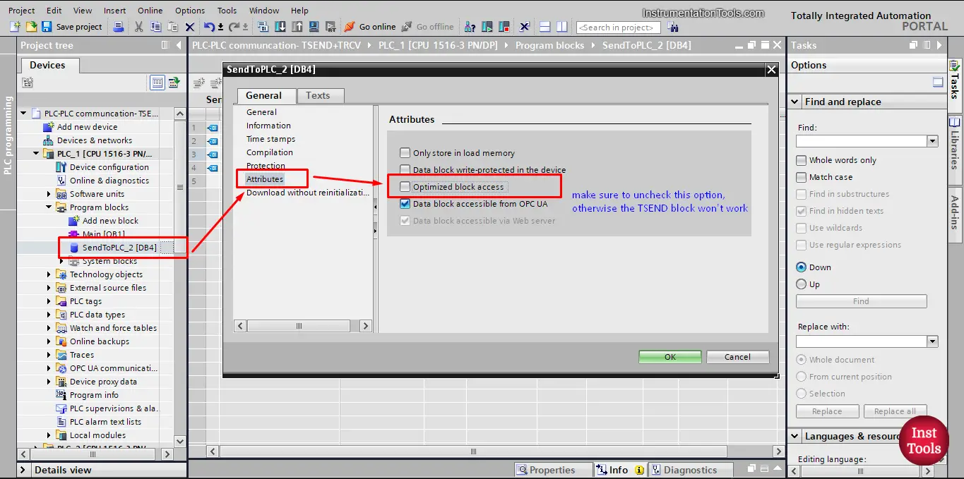 PLC Data Sharing Protocols