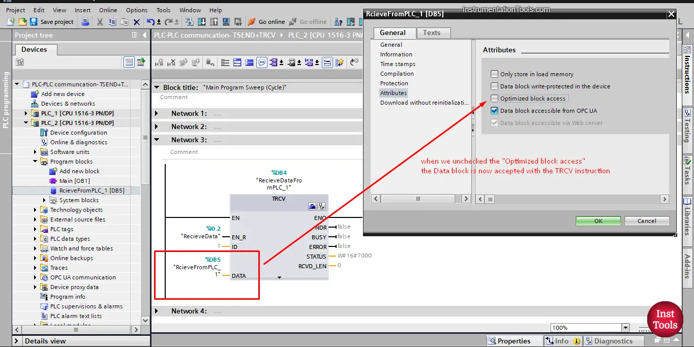 Siemens S7 Data Transfer