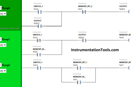 PLC 1 Push Button to Turn ON or OFF 1 Output