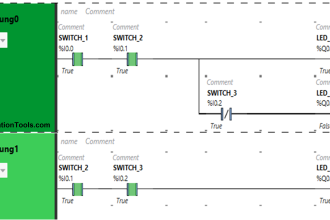 PLC Programming Example on LED Control