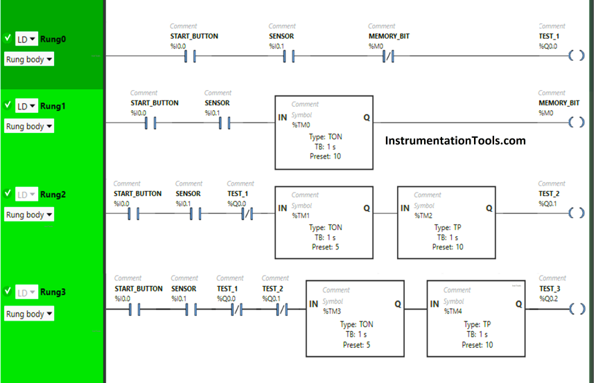 Automated Test Bench - Complex PLC Programming Examples