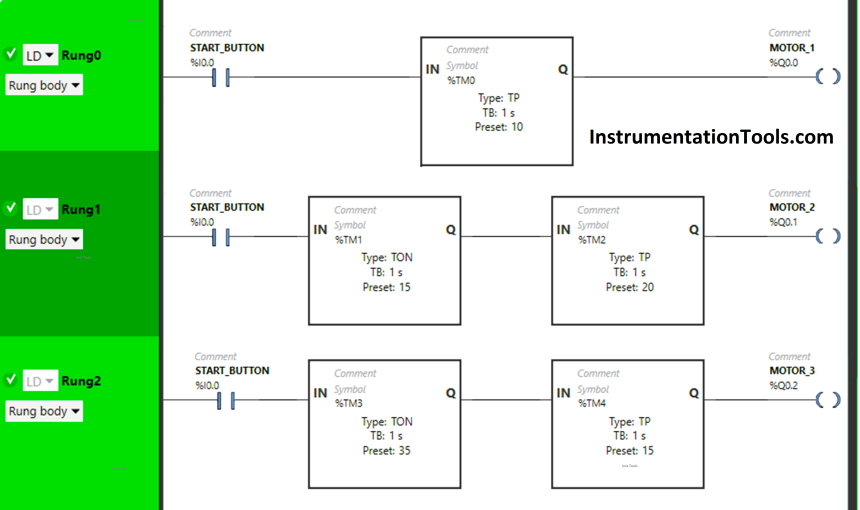 Control 3 Motors with Toggle Switch