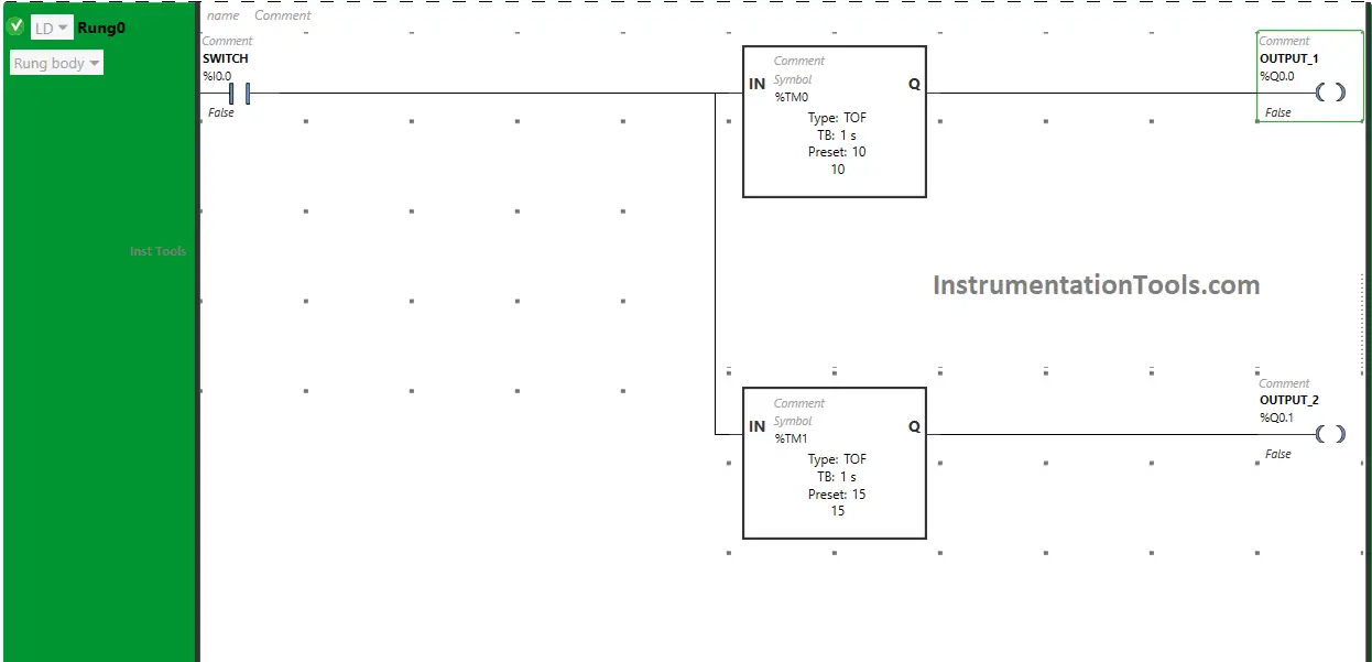 Examples of Timers in PLC Logic