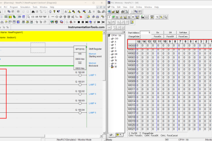 Omron CX programmer shift register