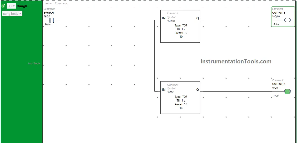 Timers in PLC and ladder logic program