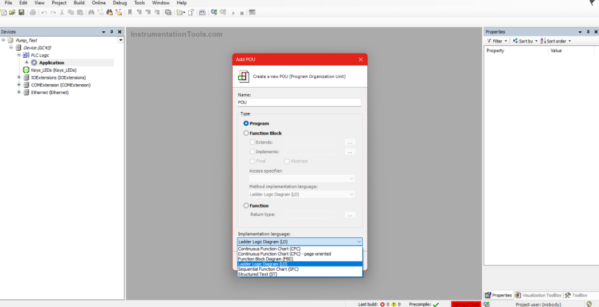 CODESYS HMI Interface