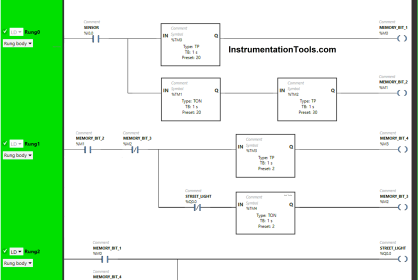 Motion Detection based Street Light PLC Logic Solution