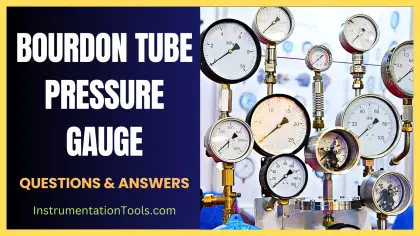 Components of Bourdon Tube Pressure Gauge