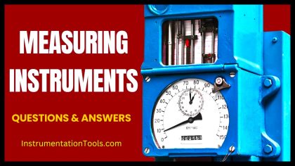 Measuring Instruments MCQ