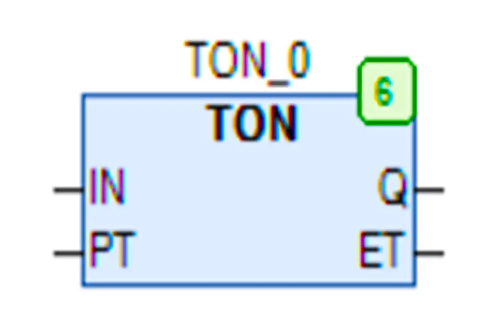 TON Timer in CodeSys