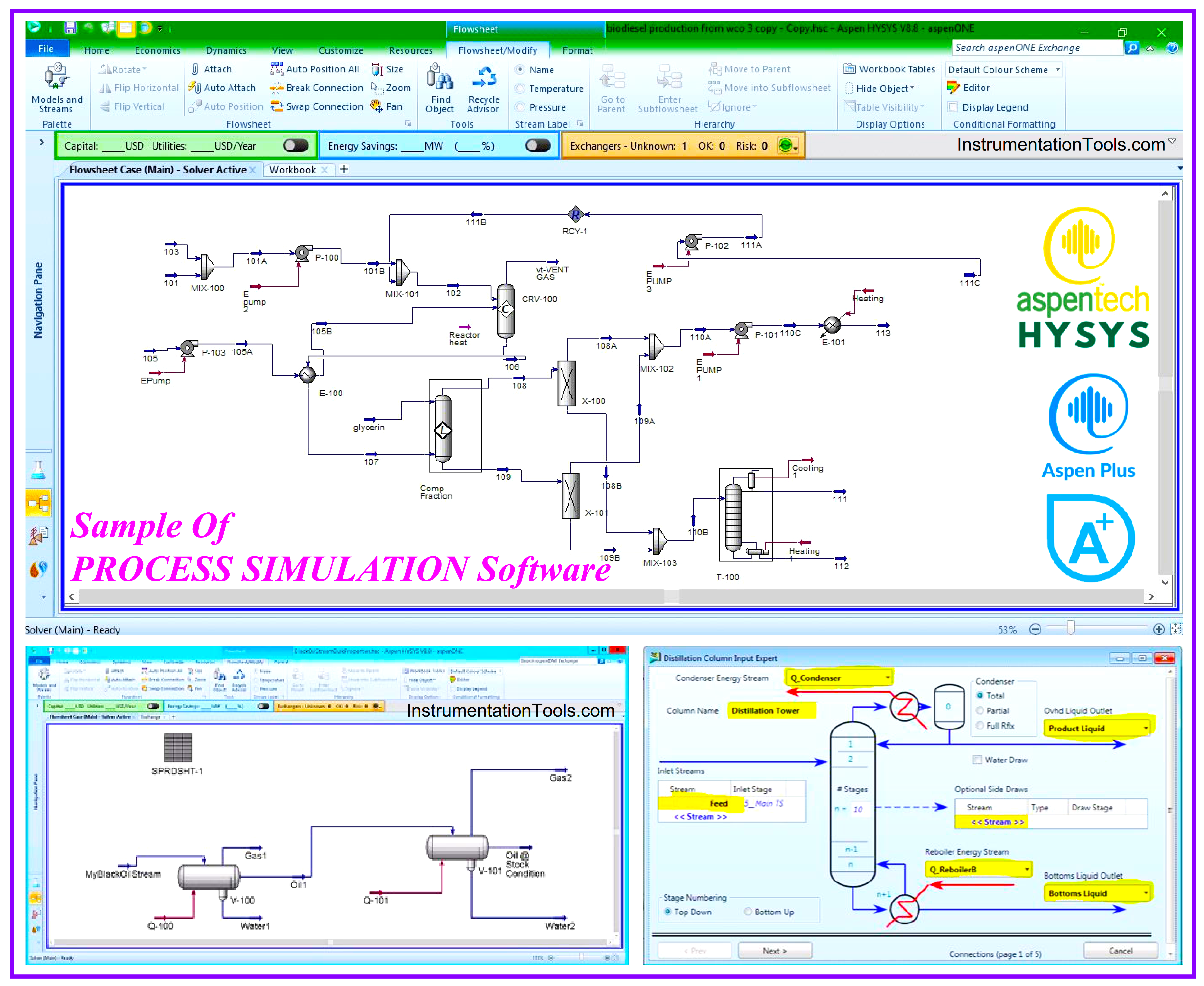 Process Simulation and Calculations