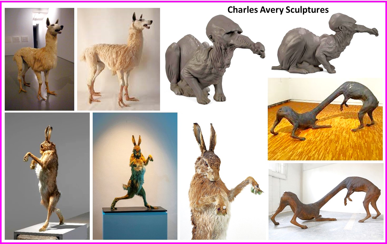 Charles Avery Sculptures