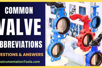 Common Valve Abbreviations