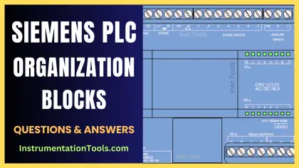 Siemens OB Blocks