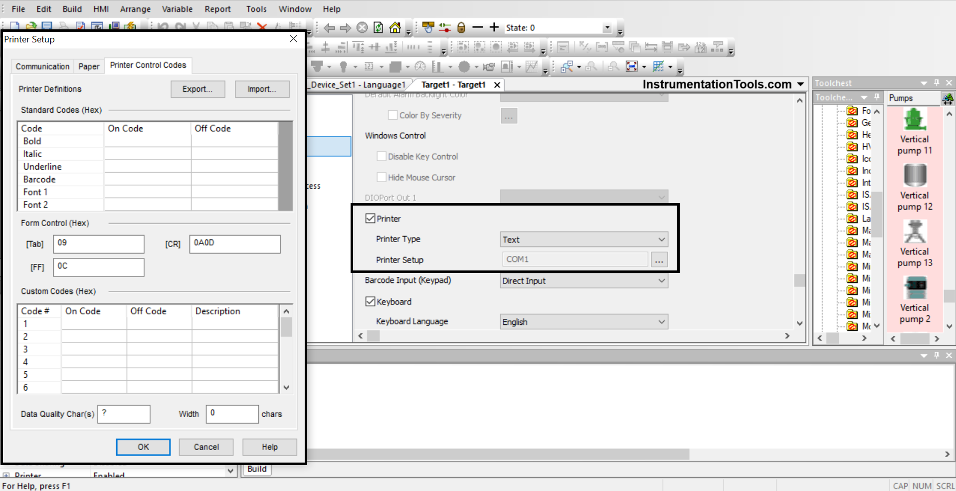 How to export in Vijeo Designer