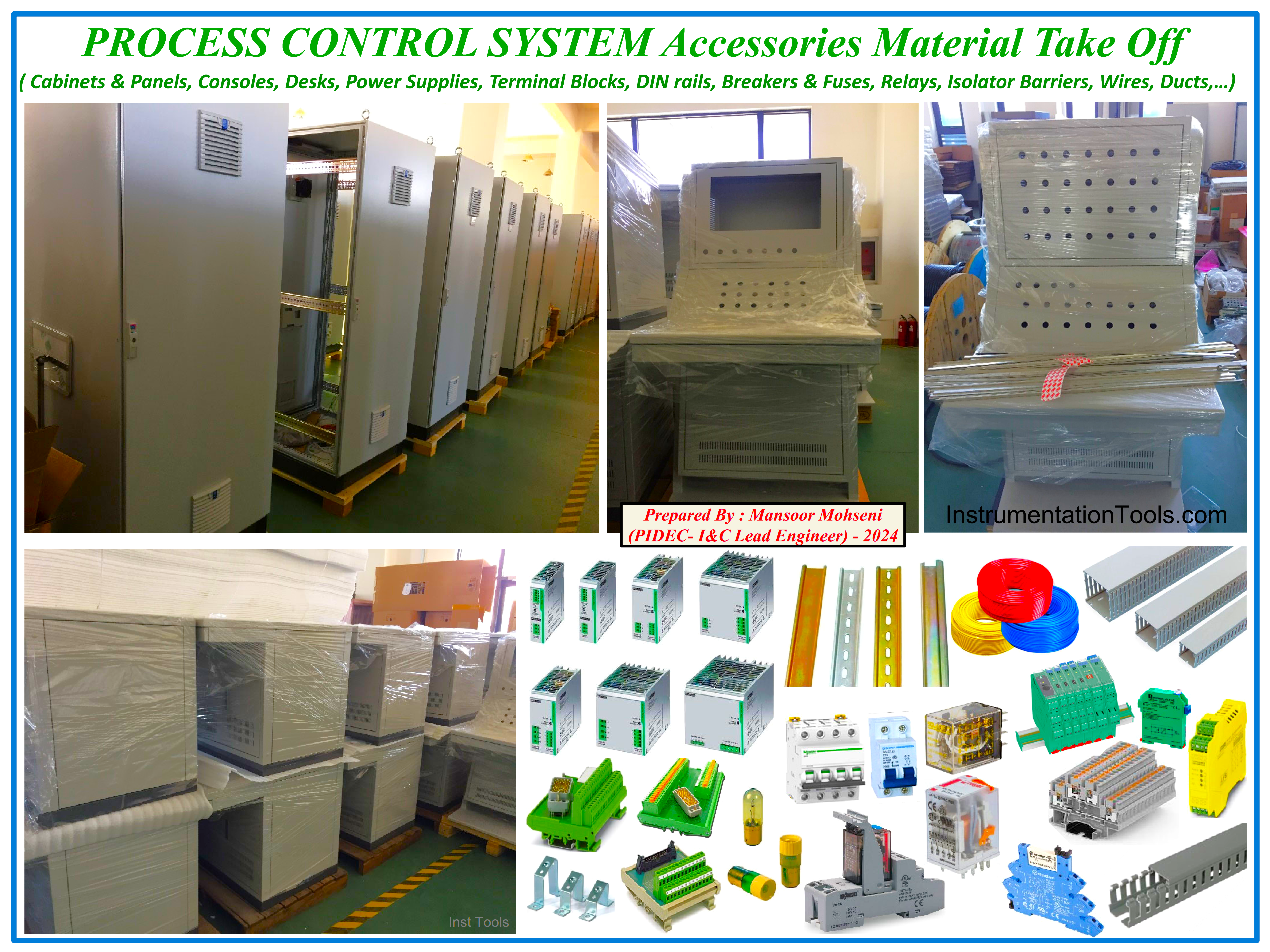 PROCESS CONTROL SYSTEM Accessories Material Take Off