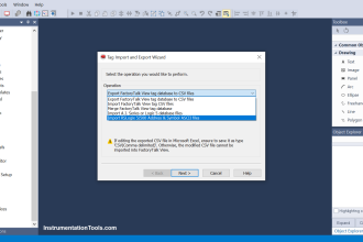 Step-by-step import export in FactoryTalk View