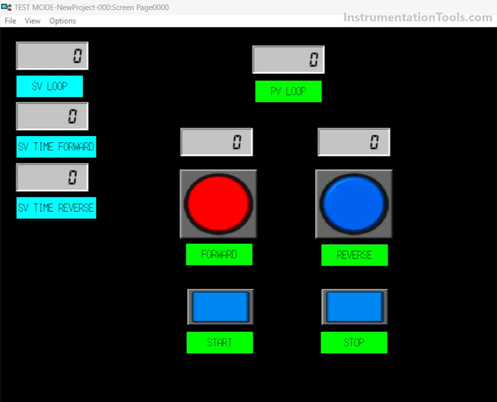 Simulation of Electric Motor PLC Programming