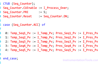 Structured Text PLC Program for Sequential Process Data Storage