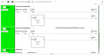 PLC automation timers and counters