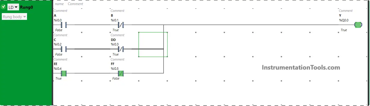 PLC logic circuit programming techniques