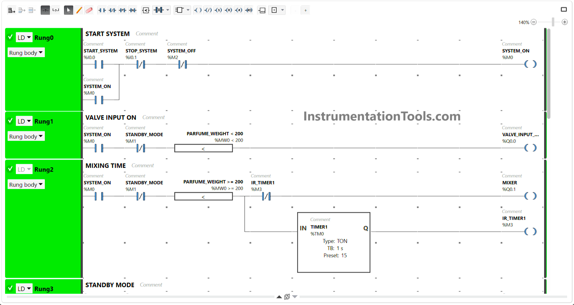 PLC logic exercises for automation engineers