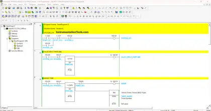 Perfume filling system PLC program