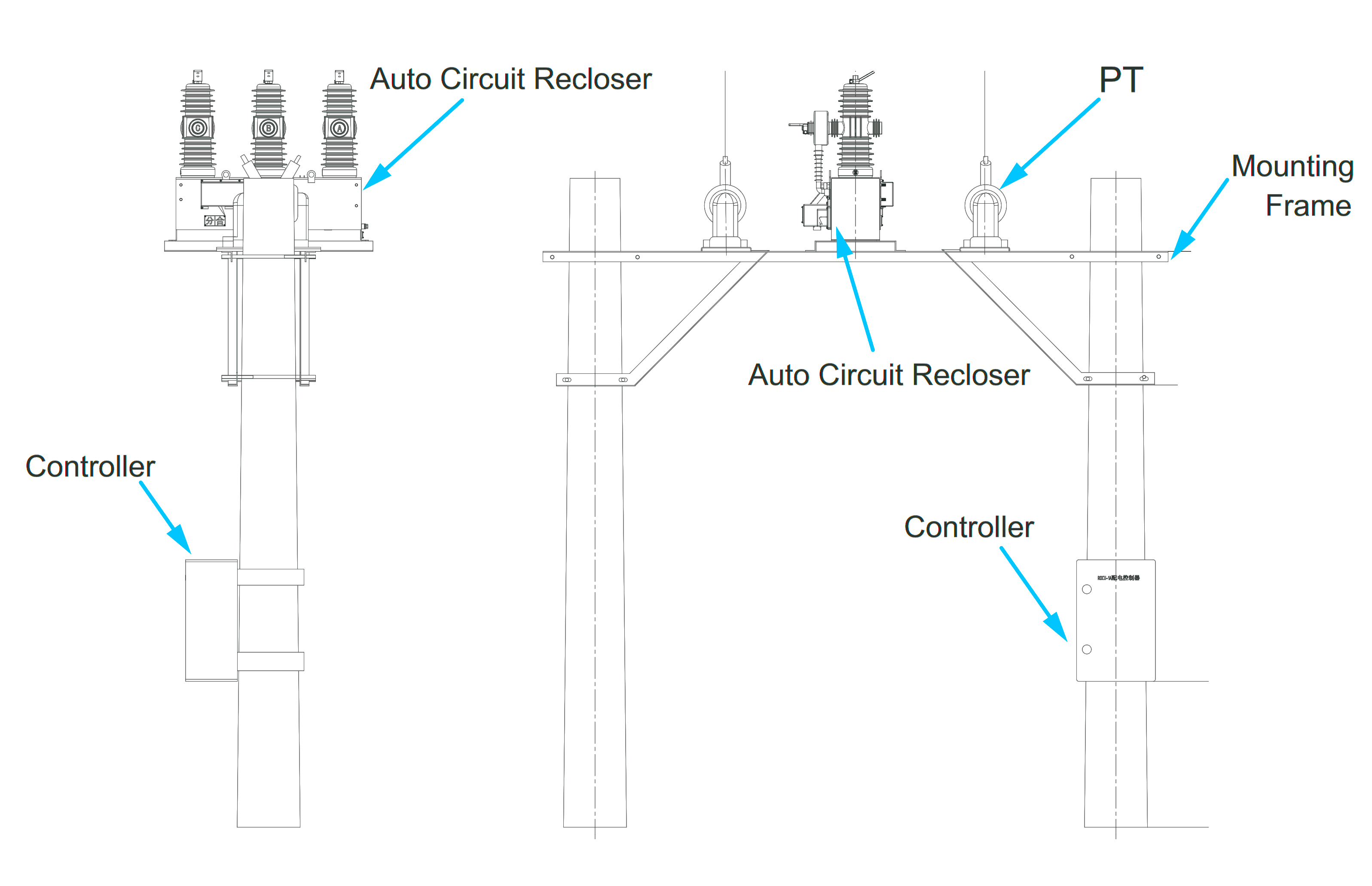 Types of automatic circuit reclosers