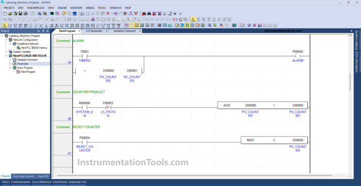 PLC Controlled Conveyor and Weighing with Labeling Automation