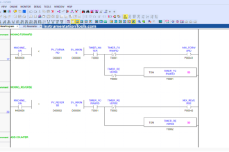 PLC programming for clothes washing machine automation