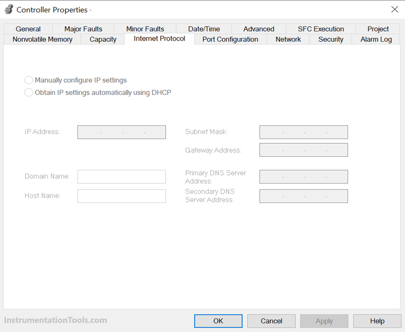 verify the MAC ID of the PLC