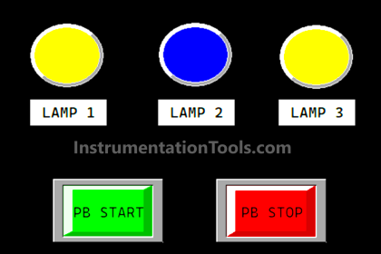 PLC Sequential Lights Control Example