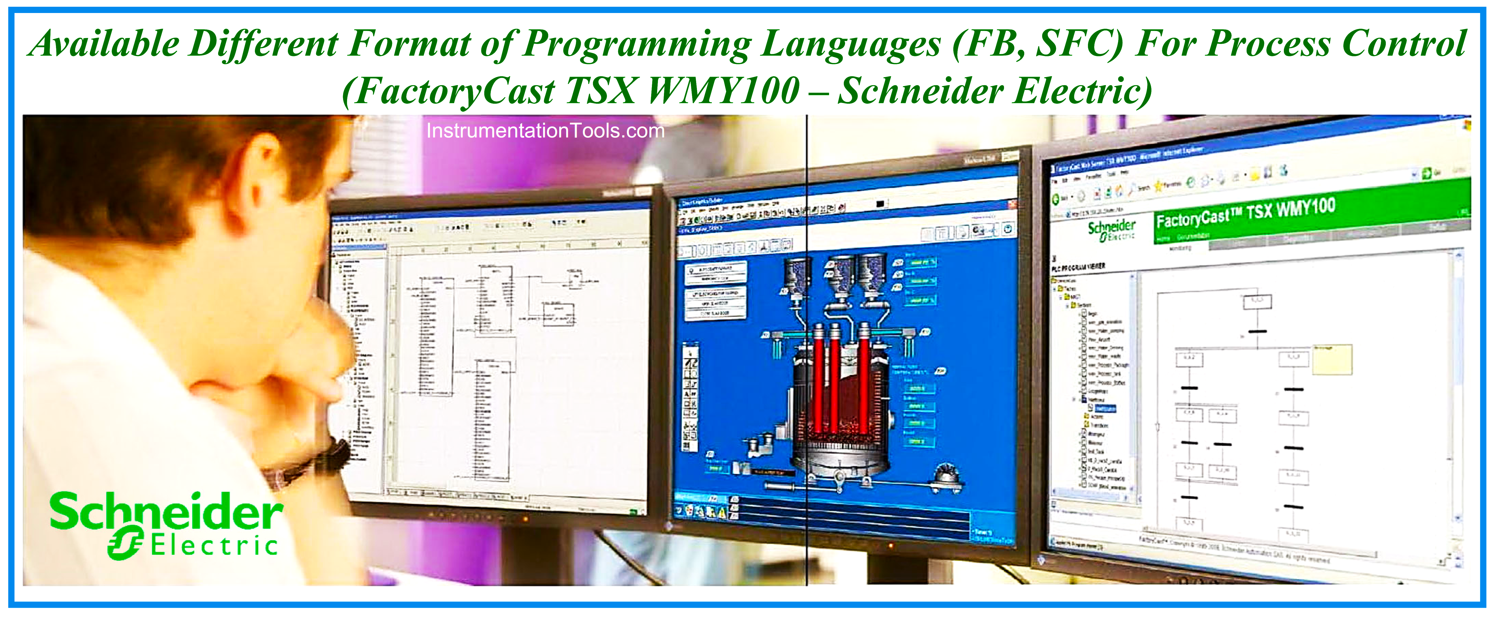 Process Control Using Schneider Electric Programmable Controller