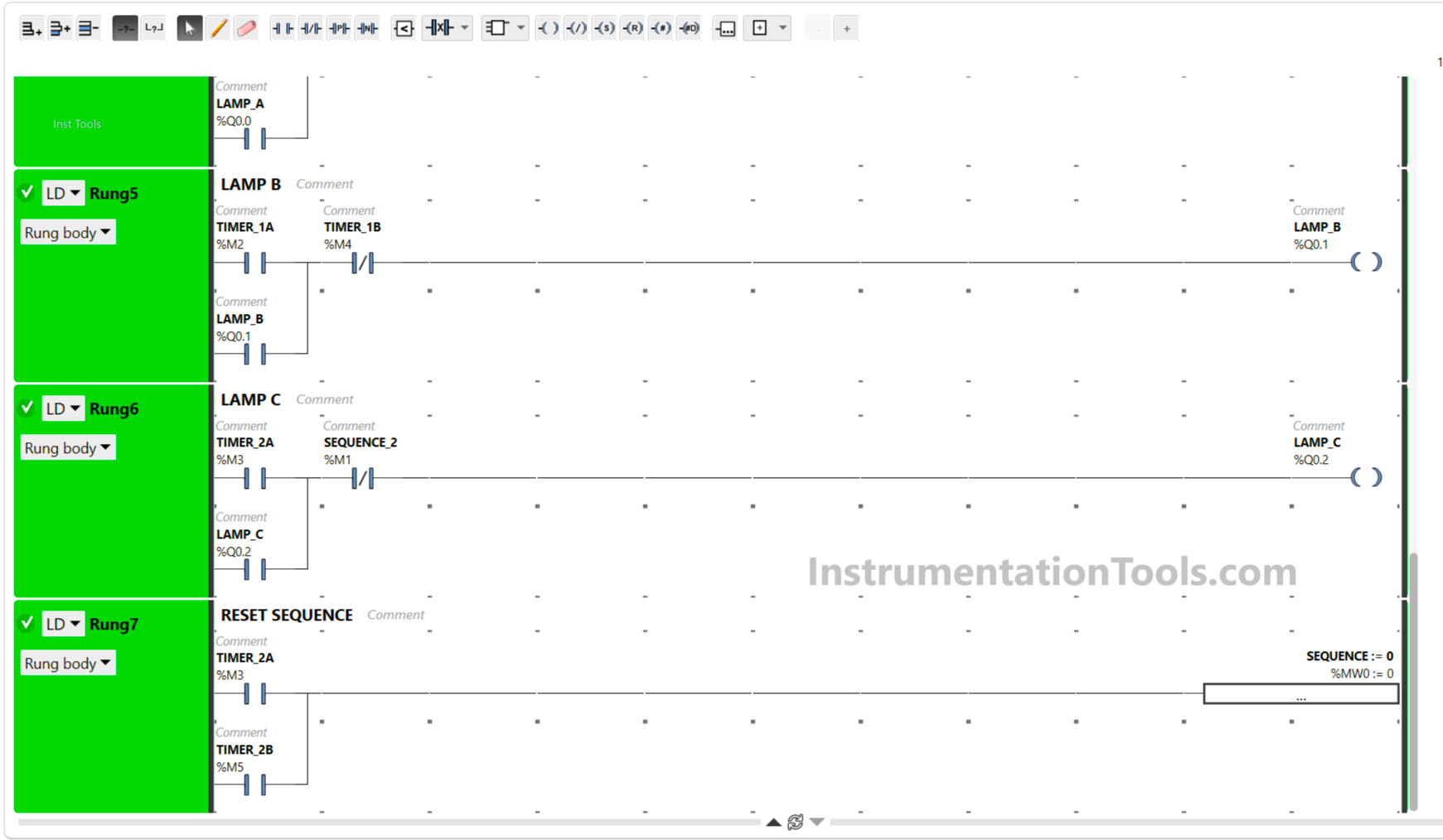 Sequential Logic in Schneider PLC