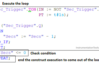 Repeat Until Statement in SCL Language